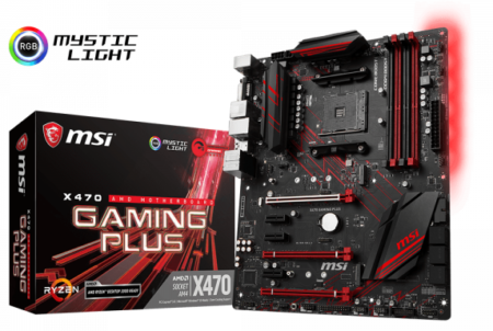 MSI AMD X470 AM4 Motherboard