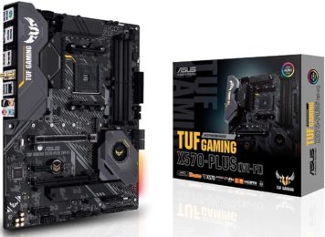 ASUS AM4 Tuf Gaming motherboard for Plex & Home Theater Builds