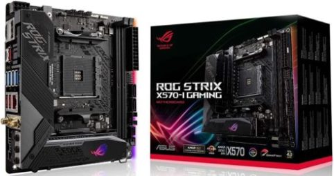 ASUS ROG Strix X570-I - Mini-ITX AMD motherboard for Plex & Home Theater Builds