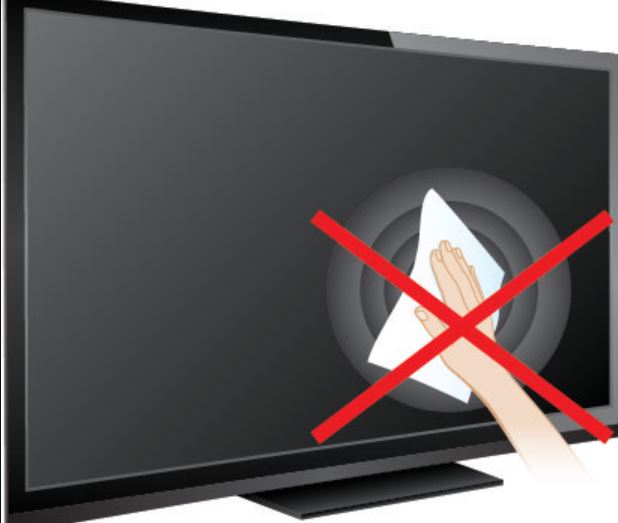 What to Avoid When Cleaning a TV Screen?